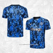 Camisola de Treinamento Chelsea 2023-2024 Azul