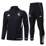 Chandal de Corta-vento do Real Madrid 2025-2026 Preto