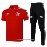 Conjunto Polo del Flamengo 2025-2026 Vermelho