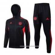 Fato de Treino Hoodie Bayern de Munique 2023-2024 Preto