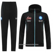 Fato de Treino Hoodie Naples 2022-2023 Preto