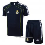 Fato de Treino Real Madrid 2025-2026 Manga Curta Azul - Calcas Curta