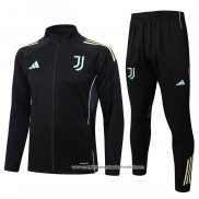 Jaqueta de Treinamento Juventus 2025-2026 Crianca Preto