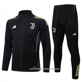 Jaqueta de Treinamento Juventus 2025-2026 Crianca Preto