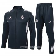 Jaqueta de Treinamento Real Madrid 2025-2026 Cinza