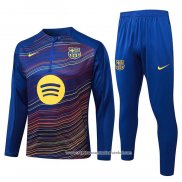 Sueter de Treinamento Barcelona 2025-2026 Amarelo Azul