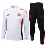 Sueter de Treinamento Bayern de Munique 2025-2026 Branco