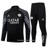 Sueter de Treinamento Paris Saint-Germain 2025-2026 Preto