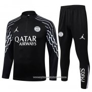 Sueter de Treinamento Paris Saint-Germain 2025-2026 Preto