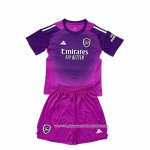 Camisola Arsenal Goleiro 2025-2026 Crianca Purpura
