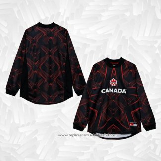 Camisola Canada Goleiro 2025 Manga Comprida