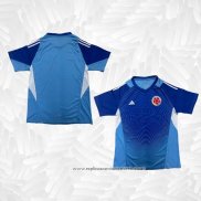 Camisola Colombia Goleiro 2026 Azul Tailandia
