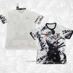 Camisola Japao Anime 2025-2026 Preto Branco Tailandia