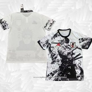 Camisola Japao Anime 2025-2026 Preto Branco Tailandia
