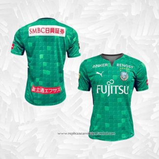 Camisola Kawasaki Frontale Goleiro 2022 Verde Tailandia