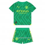 Camisola Manchester City Goleiro 2023-2024 Crianca Verde