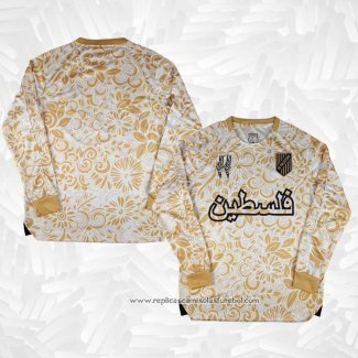 Camisola Palestina Special 2025-2026 Manga Comprida Amarelo