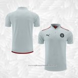 Camisola Polo del Manchester City 2022-2023 Cinza