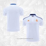 Camisola Polo del Real Madrid 2022-2023 Branco y Azul