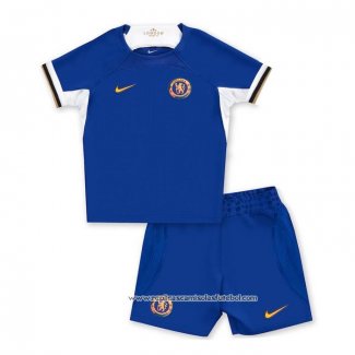 Camisola 1º Chelsea 2023-2024 Crianca