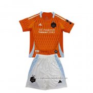 Camisola 1º Houston Dynamo 2025 Crianca