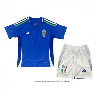 Camisola 1º Italia 2024-2025 Crianca