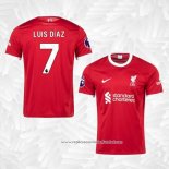 Camisola 1º Liverpool Jogador Luis Diaz 2023-2024