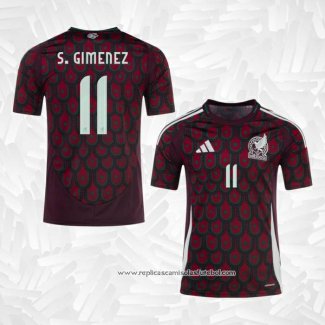 Camisola 1º Mexico Jogador S.Gimenez 2024