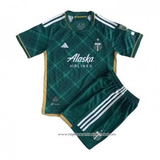 Camisola 1º Portland Timbers 2023-2024 Crianca