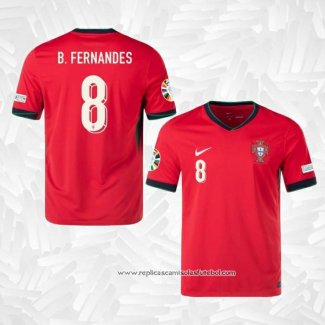 Camisola 1º Portugal Jogador B.Fernandes 2024