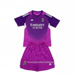 Camisola Real Madrid Goleiro 2025-2026 Crianca Purpura