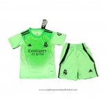 Camisola Real Madrid Goleiro 2025-2026 Crianca Verde