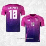 Camisola 2º Alemanha Jogador Klinsmann 2024