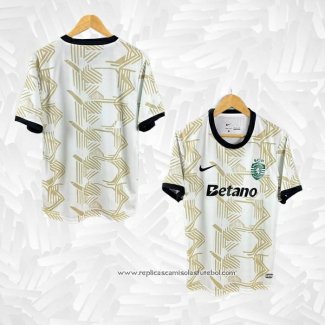 Camisola Sporting Special 2025-2026 Branco Amarelo Tailandia