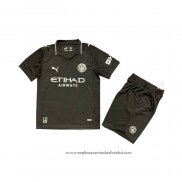 Camisola 3º Manchester City 2025-2026 Crianca
