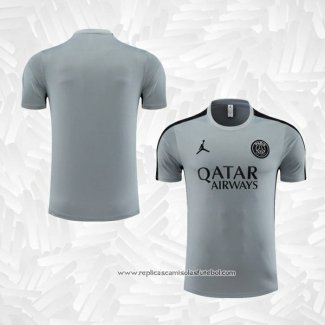 Camisola de Treinamento Paris Saint-Germain Jordan 2023-2024 Cinza