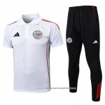 Conjunto Polo del Ajax 2025-2026 Branco
