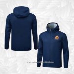 Corta-vento do Olympique Marsella 2025-2026 Azul