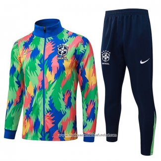 Jaqueta de Treinamento Brasil 2025-2026 Crianca Multicolor