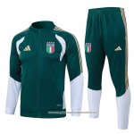 Jaqueta de Treinamento Italia 2026-2027 Crianca Verde