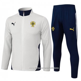 Jaqueta de Treinamento Portugal 2025-2026 Branco