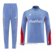Sueter de Treinamento Cruzeiro 2025-2026 Azul