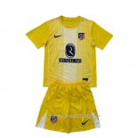 Camisola Atletico Madrid Goleiro 2025-2026 Crianca Amarelo