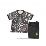 Camisola Brasil Goleiro 2026 Crianca Preto