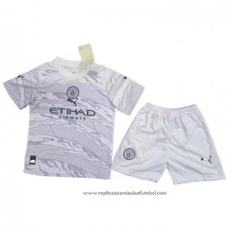 Camisola Manchester City Chinese New Year 2023-2024 Crianca