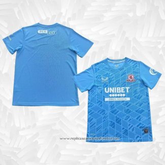 Camisola Middlesbrough Goleiro 2025-2026 Azul Tailandia