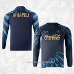 Camisola Naples Special 2025-2026 Manga Comprida Azul Oscuro