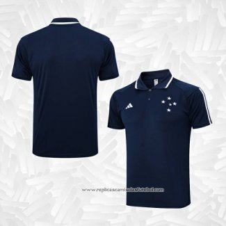 Camisola Polo del Cruzeiro 2023-2024 Azul