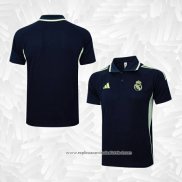 Camisola Polo del Real Madrid 2025-2026 Azul Oscuro