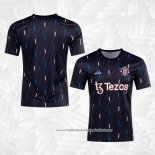 Camisola Pre Match del Manchester United 2022 Preto